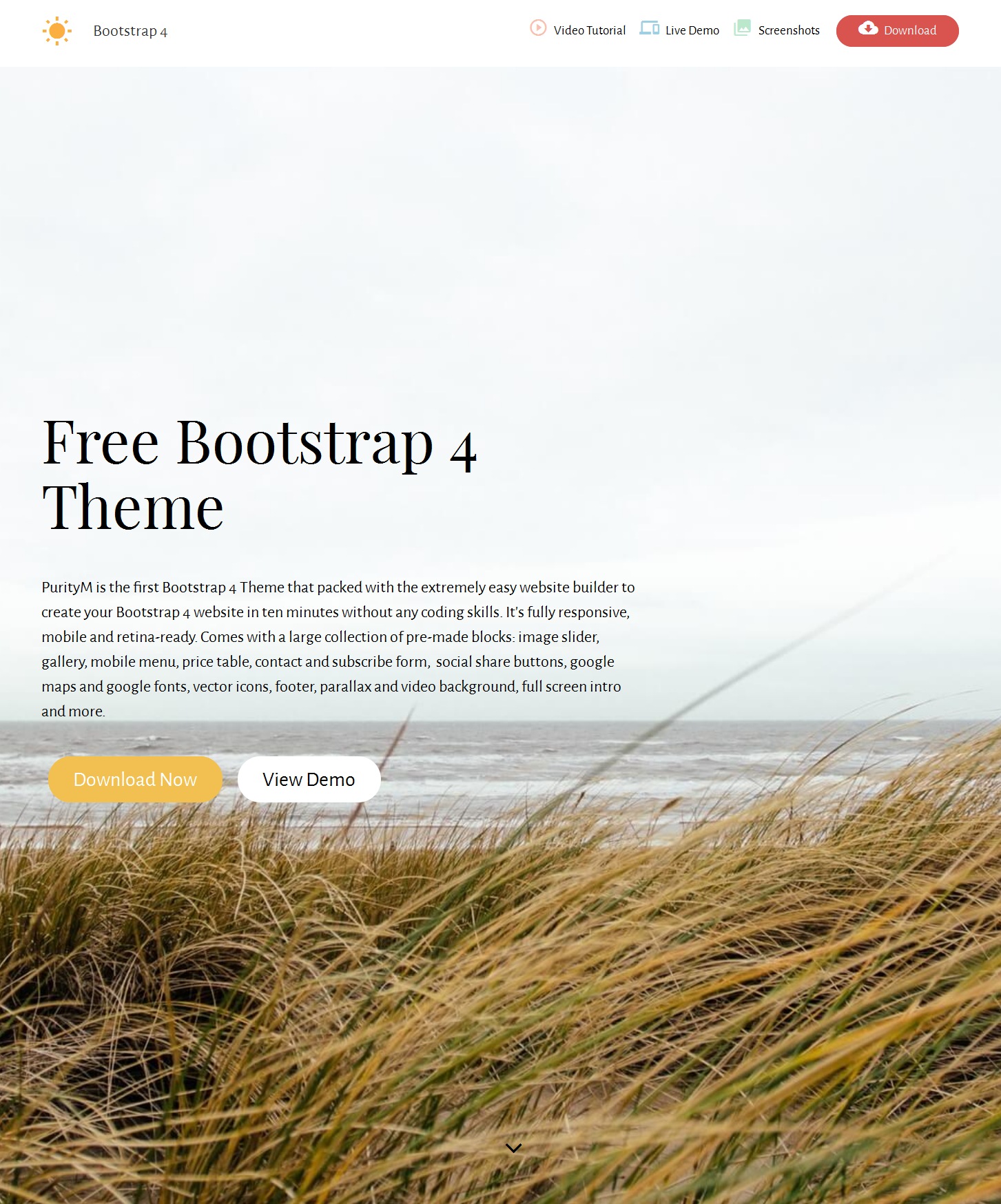 HTML5 Bootstrap Starter Theme
