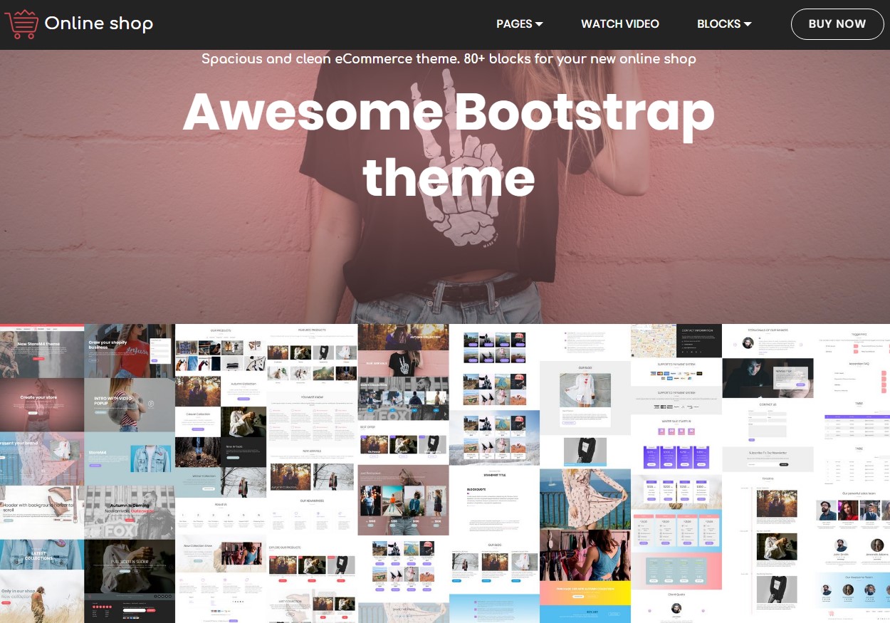 Bootstrap Ecommerce